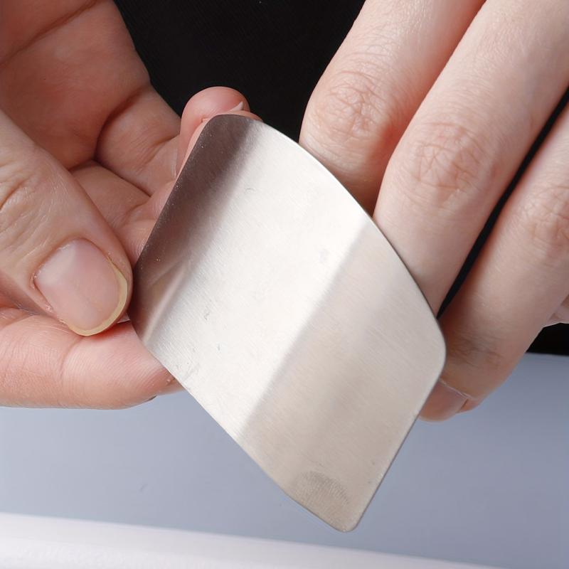 Stainless Steel Finger Guard for Slicing - Safety Cutting Protector