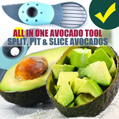 3in1 Avocado Peeler Slicer Corer Remover Pitter Cutter Divider Separator