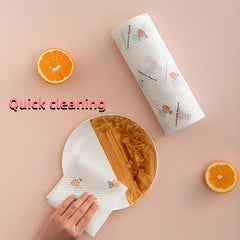 Disposable Lazy Rag Wet & Dry Cleaning Paper Towels