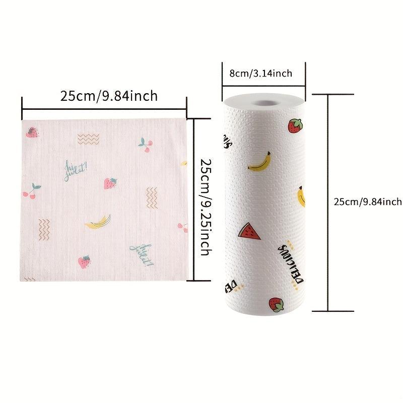 Disposable Lazy Rag Wet & Dry Cleaning Paper Towels