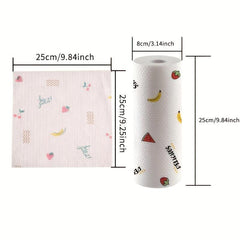 Disposable Lazy Rag Wet & Dry Cleaning Paper Towels