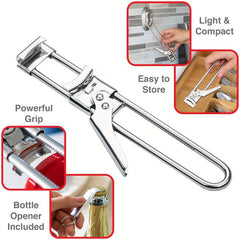 Adjustable Stainless Steel Jar & Bottle Opener