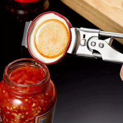 Adjustable Stainless Steel Jar & Bottle Opener
