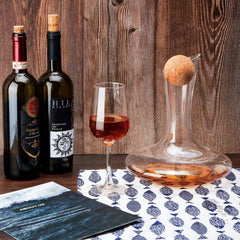 2 Wooden Wine Stoppers for Decanters Carafes Bottles - Replacement Cork Balls