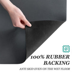 Rubber Drying Mat Non Slip Absorbent Wear resistant Coffee Machine Mat Placemat