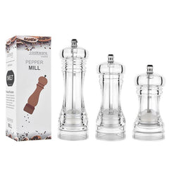 Acrylic Spice Grinder Manual Sea Salt Mill Spice Crusher