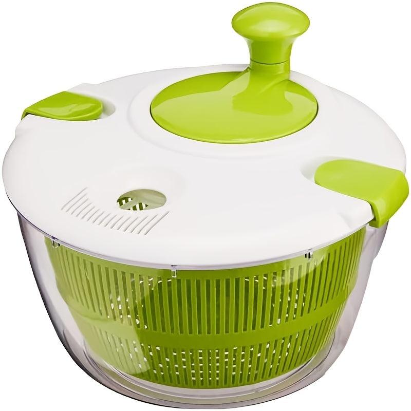 Portable Mini Salad Spinner with Locking Lid and Handle