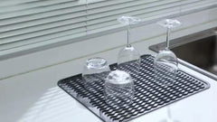 Silicone Drying Mat Dish Pad Kitchen Washstand Drain Mat
