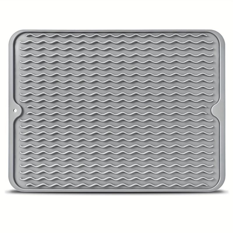 Silicone Drying Mat Dish Pad Kitchen Washstand Drain Mat