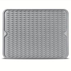 Silicone Drying Mat Dish Pad Kitchen Washstand Drain Mat
