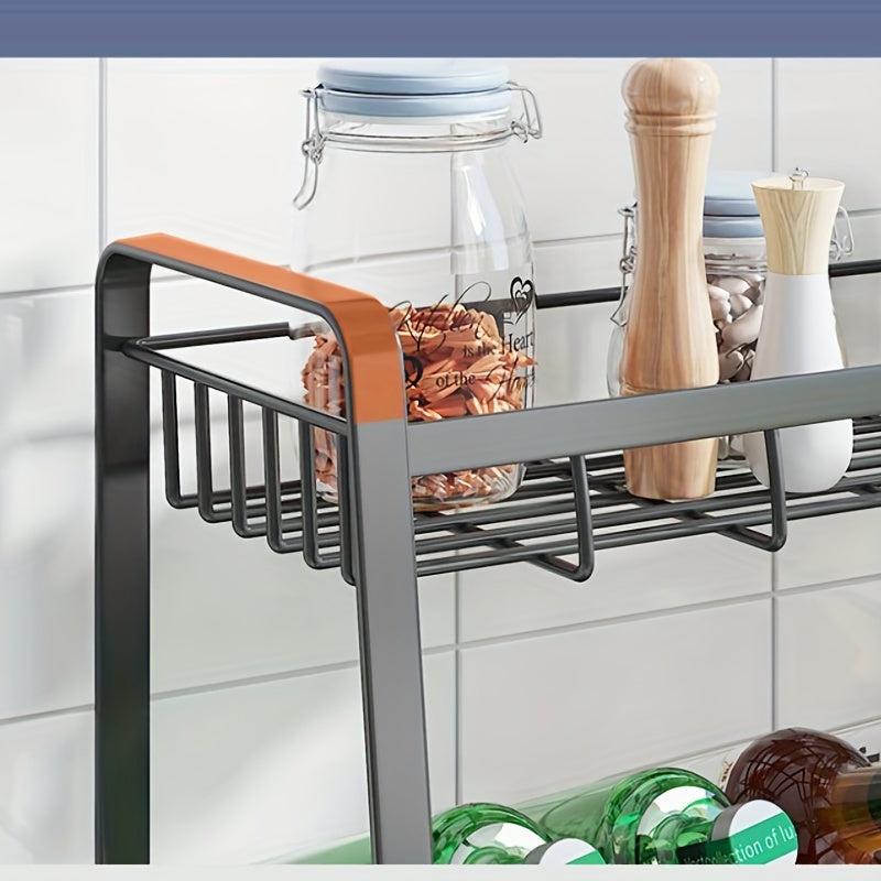 Spice Rack Organizer for Cabinet Under Sink Organization