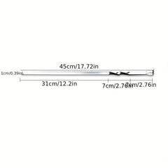 6pcs Stainless Steel Meat String Skewers for BBQ Outdoor Picnic