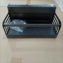 Kitchen Spice Storage Rack Cupboard Kitchen Rack With Hook Wall Mounted