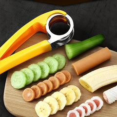 Stainless Steel Fruit Slicer - Reusable & Dishwasher Safe