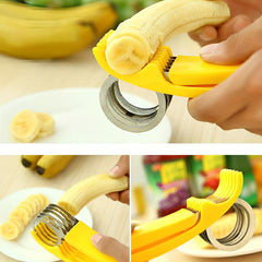 Stainless Steel Fruit Slicer - Reusable & Dishwasher Safe