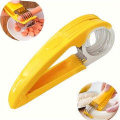 Stainless Steel Fruit Slicer - Reusable & Dishwasher Safe