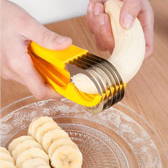 Stainless Steel Fruit Slicer - Reusable & Dishwasher Safe