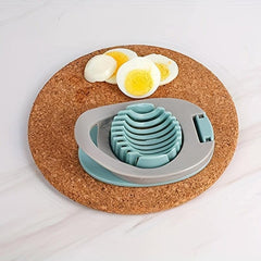 Stainless Steel Egg Slicer - Perfectly Slice Eggs, Fruits & More