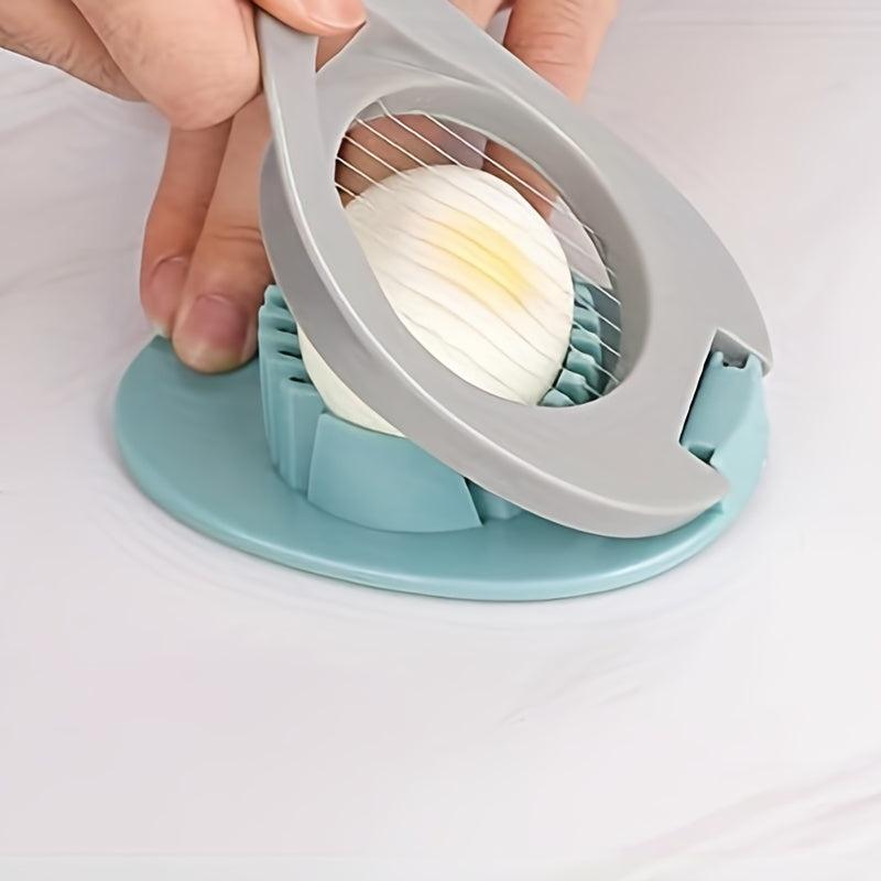 Stainless Steel Egg Slicer - Perfectly Slice Eggs, Fruits & More