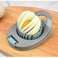 Stainless Steel Egg Slicer - Perfectly Slice Eggs, Fruits & More