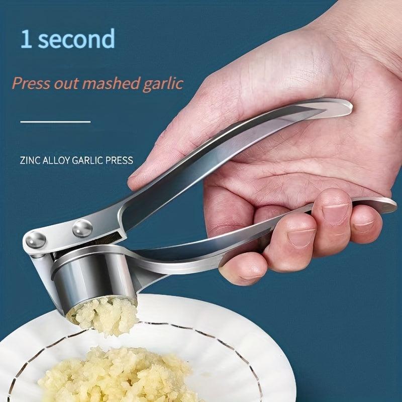 Metal Garlic Press Multifunctional Garlic Mincer Kitchen Chopper