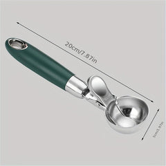 Ice Cream Scoop With Handle Trigger Cookie Scoop Stainless Steel