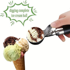 Ice Cream Scoop With Handle Trigger Cookie Scoop Stainless Steel