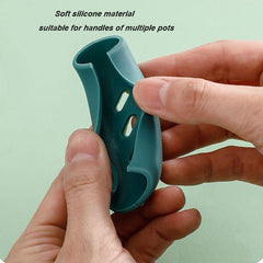 Portable Pot Holder Sleeve Silicone Pot Holder - Pan Handle Cover Grip