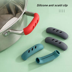 Portable Pot Holder Sleeve Silicone Pot Holder - Pan Handle Cover Grip