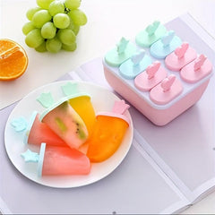 Reusable Mini Ice Cream Molds for Summer Fun - Beach and Kitchen Gadgets