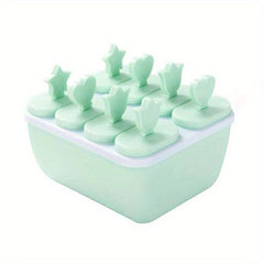 Reusable Mini Ice Cream Molds for Summer Fun - Beach and Kitchen Gadgets