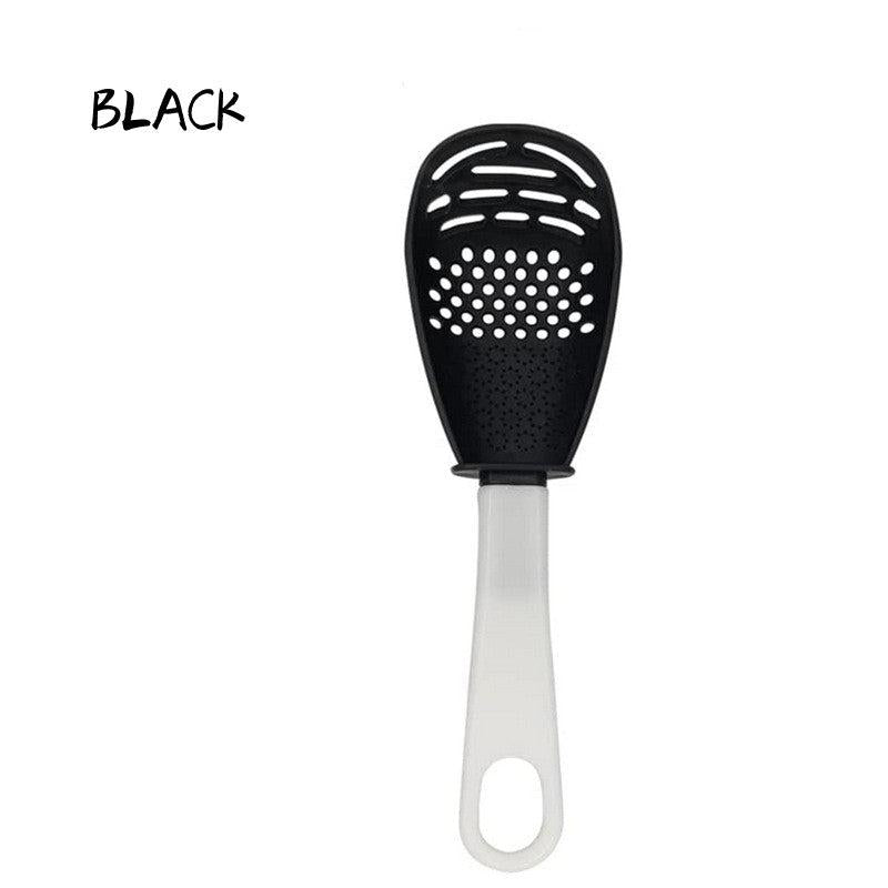 1pc Cooking Spoon Colander Strainer For Draining Mashing