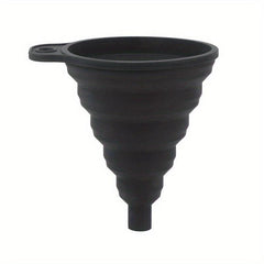 Silicone Collapsible Funnel for Liquid Transfer - Small and Large Kitchen Gadget