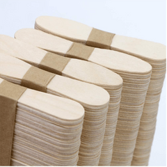100pcs Mini Wooden Ice Cream Spoons for Desserts and Sampling