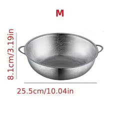 Stainless Steel Drain Basket Vegetable Colander