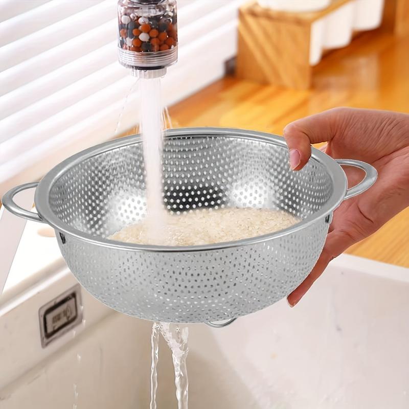 Stainless Steel Drain Basket Vegetable Colander