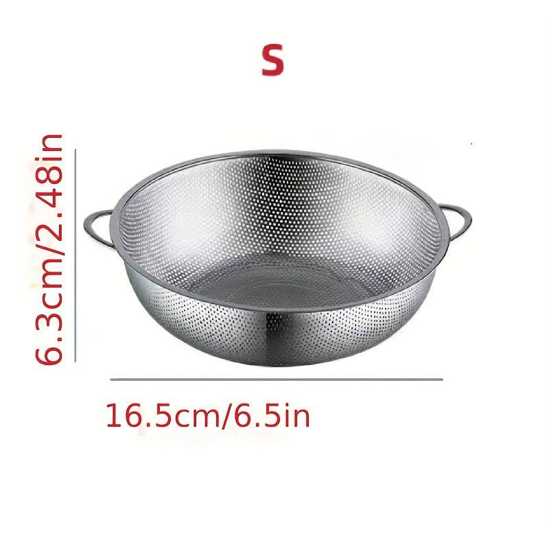 Stainless Steel Drain Basket Vegetable Colander