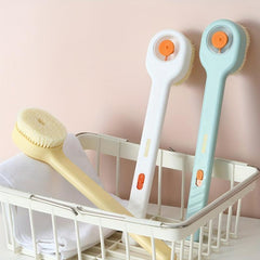 Silicone Body Brush Scrubber with Soap Dispenser