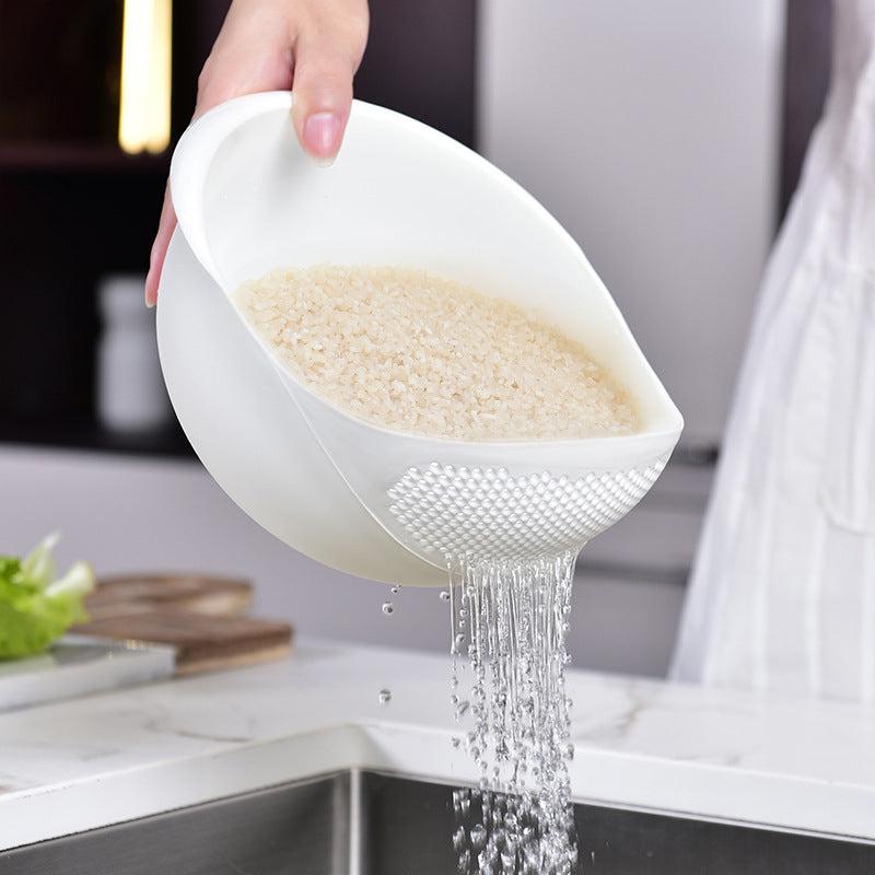 Rice Washing Drain Basket Rice Washing Filter Basket Rice Colander
