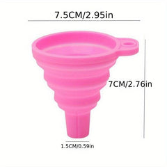 Foldable Large Caliber Funnel for Ice Bag Silicone