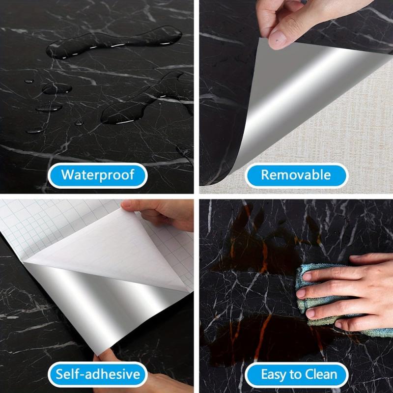 Marble Peel and Stick Countertop Wallpaper