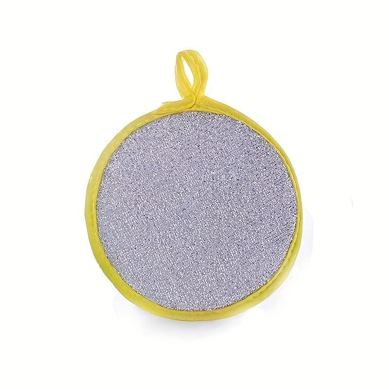 3pcs Double-sided Dishwashing Sponge Non-stick Pot Scouring Pad