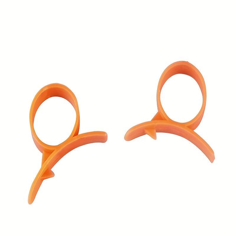 Orange Peeler with Ring Handle Easy to Use Durable Kitchen Gadget