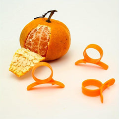 Orange Peeler with Ring Handle Easy to Use Durable Kitchen Gadget
