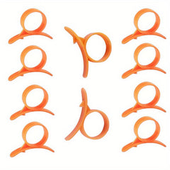 Orange Peeler with Ring Handle Easy to Use Durable Kitchen Gadget