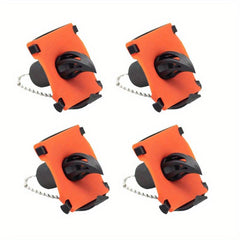 4pcs Beer Can Shotgun Opener Keychain for Men Women