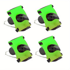 4pcs Beer Can Shotgun Opener Keychain for Men Women