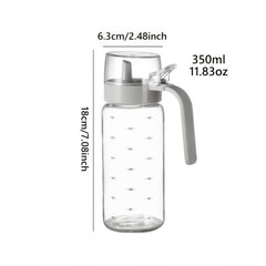 Glass Bottle With Scale Olive Bottle Soy Sauce Dispenser Vinegar Container