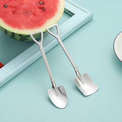 Spade and Shovel Stainless Steel Kitchen Spoon