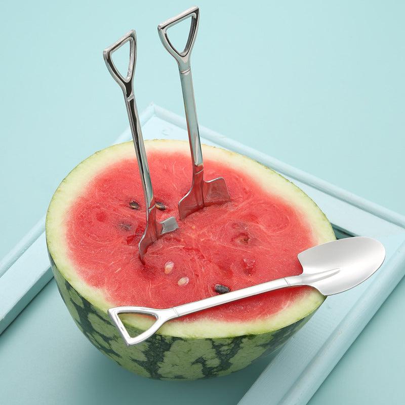 Spade and Shovel Stainless Steel Kitchen Spoon